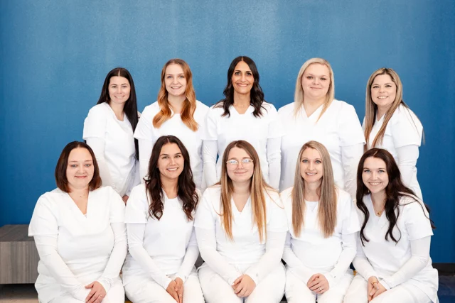 🎉 Congratulations to the Practical Nursing students graduating tonight! You've worked hard and we can't wait to see where you go. 

Back Row (L-R): Hope Phillips, Cushing;  Kelly McBroom, Cushing; Ambra Emerson, Cushing; Alicia Dean, Tulsa; Kirbi Hixson, Drumright. Front Row (L-R): Randi White, Drumright; Skyler Wesley, Bristow; Savannah Delonais, Bristow; Chelsea McBride, Oilton; Gracie Delonais, Bristow.

#centraltechPN