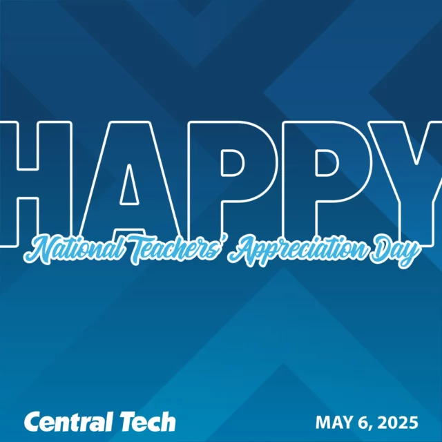 Today, we’re celebrating the incredible educators who shape minds and inspire futures and we want to give a special shoutout to our amazing Central Tech teachers! 💙

Show some love for your favorite Central Tech teacher. Whether it’s a thank-you, a favorite memory, or just a quick shoutout - let’s flood this post with appreciation! 🙌

#TeacherAppreciationDay