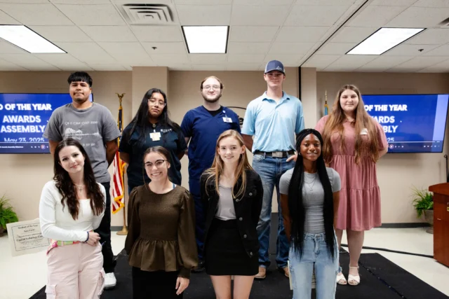 Congratulations to the Student of the Year recipients on the Sapulpa campus!