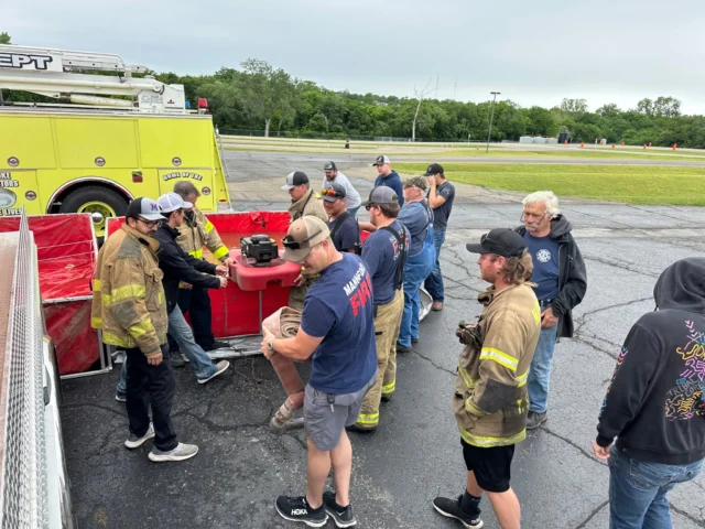 🚒 Central Tech hosted a 16-hour Water Shuttle Course this summer, equipping local fire departments with essential skills to draft water from static sources and efficiently transport it to incident scenes. Participating departments included Drumright Fire Dept., Mannford Fire, Olive Volunteer Fire Department, Shamrock Volunteer Fire Dept., and Silver City Fire.