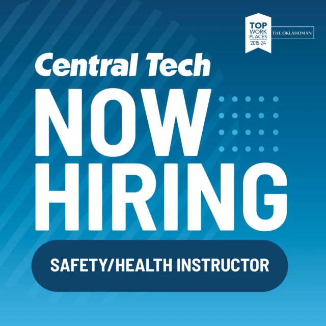 HIRING: We've got three openings at Central Tech - come join us!

Industrial Safety and Health Instructor 👉 tinyurl.com/3kxxhd78
Director of Marketing and Communications 👉 tinyurl.com/muazx9r2
Evening Custodian 👉 tinyurl.com/46matpej