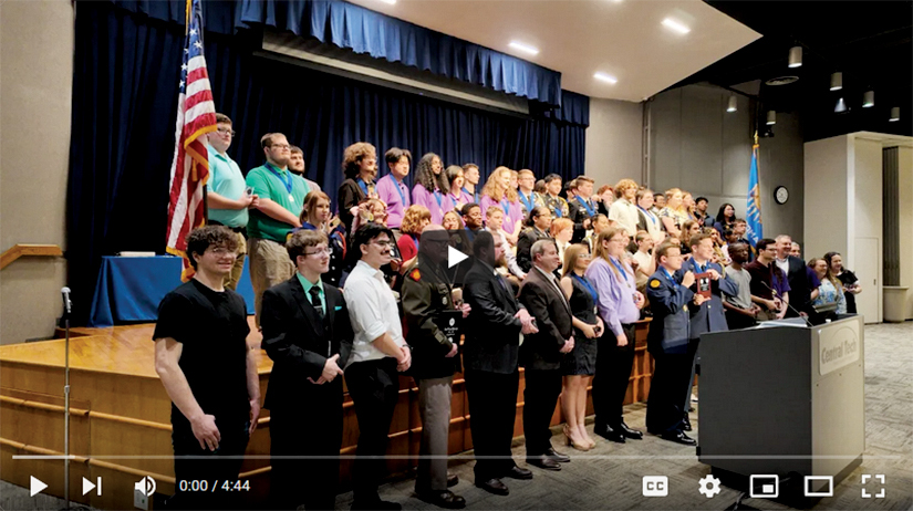 Related News Oklahoma CareerTech STEM students gathered for an awards ceremony in March at Central Technology Center.